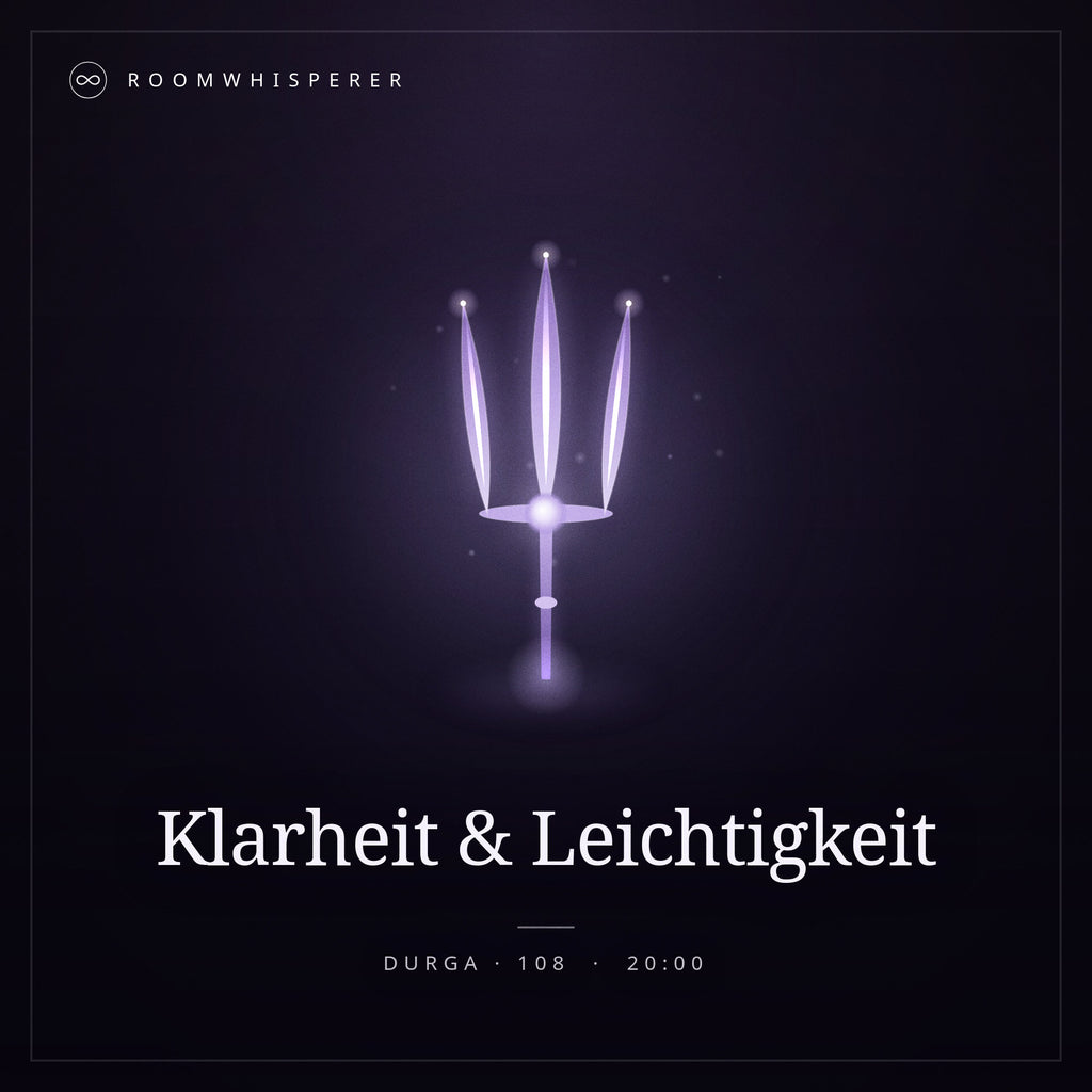 Raum von negativen Energien reinigen