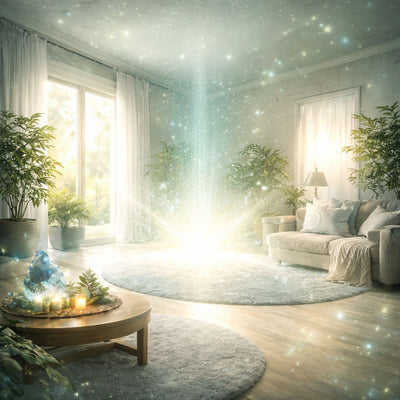 Raum von negativen Energien reinigen